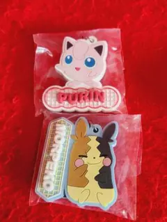 ポケモン　ラバーキーホルダー　一番くじ　プリン　モルペコ　ポケットモンスター