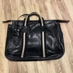 BALLY オールレザー ブリーフケース トレインスポッティング ブラック