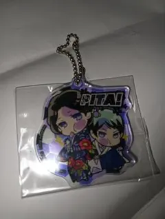 新品未使用　【鬼滅の刃】 珠世＆愈史郎 ぴた!でふぉめ アクリルキーホルダー゜