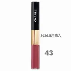 CHANEL ル ルージュ デュオ ウルトラ トゥニュ 43 ローズ