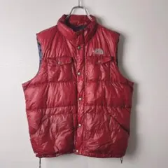 さ*様 ノースフェイス　メンズ　ダウンベスト　アウター　L 古着