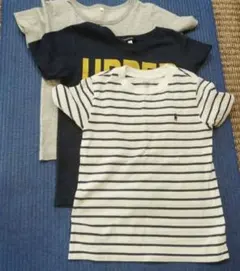 キッズTシャツ 120cm 3枚セット POLOラルフローレン他