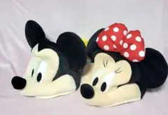 ミッキー・ミニー 立体ファンキャップ　セット