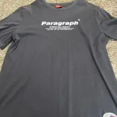 Paragraph ブラック Tシャツ インターナショナルシーズン5