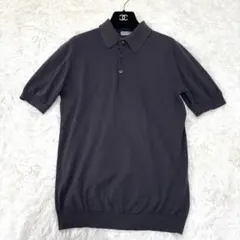 新品未使用 JOHN SMEDLEY IMPERFECT ADRIAN 黒 L JOHN SMEDLEY（ジョンスメドレー） ポロシャツ ADRIAN エイドリアン