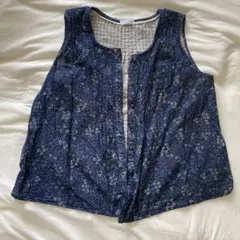 藍色ベスト