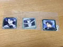 進撃の巨人　ステッカーセット　3点セット　リヴァイA リヴァイB リヴァイC
