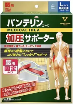 バンテリン 加圧サポーター Lサイズ