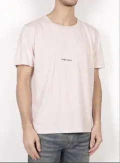 SAINT LAURENT 薄いピンク Tシャツのサムネイル