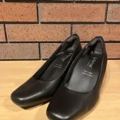 Refrex 24.5㎝　黒 パンプス 日本製