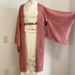 着物 正絹 紬 新品未使用 単衣 淡藤色 ひとつ紋 - メルカリ