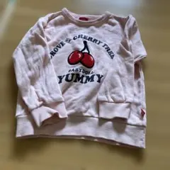 BABYDOLL チェリー刺繍トレーナー 110