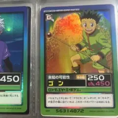 HUNTER×HUNTER カードダス ゴン 未知の可能性 - メルカリ
