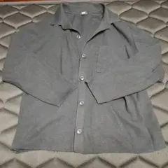 UNIQLO / グレー 長袖シャツ XL