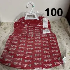 未使用 ユニクロ リサラーソン レッド 100 Tシャツ 半袖 キッズ マイキー