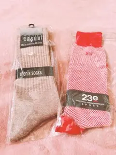 紳士用ソックス2足セット 25-27cm値下げ