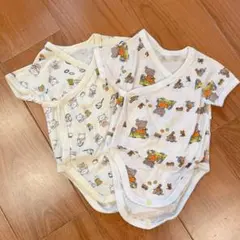 ユニクロ　こぐまちゃんベビー肌着 2点セット
