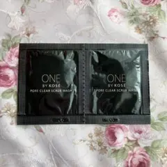 ワンバイコーセー　ポアクリア　スクラブ　サンプル