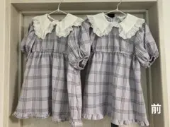 アプレレクール　フリル衿ワンピース　80cm 2枚セット　バラ売り2500円/枚