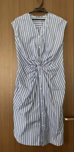 STYLE DELI ストライプ ノースリーブワンピース