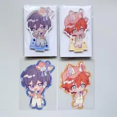 【あんスタ】 アニカフェ　アクスタ　ステッカー　氷鷹北斗　明星スバル