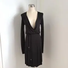 ダイアンフォンファスティンバーグ黒ブラックワンピース