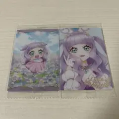 プリキュアウエハースカード キラキラカードグミキュアマジェスティ プリンセスエル