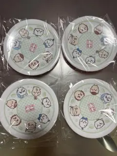 ちいかわ　くら寿司　コラボ　オリジナル　寿司皿　限定　4枚セット