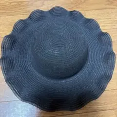 Casselini Discoat ウェーブハット ブラック