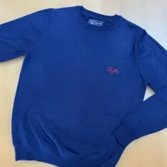 DUFFER of ST.GEORGE ネイビー セーター S　ウール