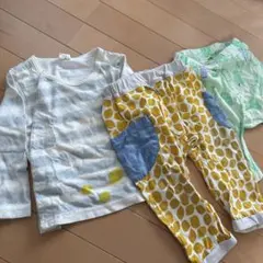 ラグマート　ベビー服セット（シャツ＆パンツ）3点セット
