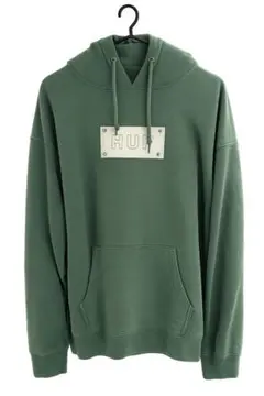 HUF パーカー グリーン ロゴパッチのサムネイル