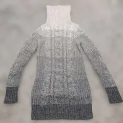 【GAP】グラデーションタートルネックニット