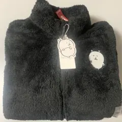 ナガノクマ　韓国限定　SPAO ジップアップ　フリース　ブラック　ルームウェア