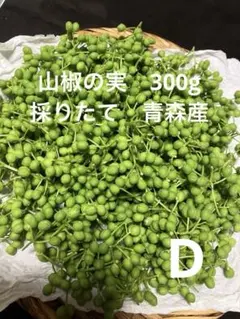 102天然 山椒の実 300g以上採りたて ☆中真っ白 青森産 - メルカリ