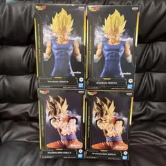 【新品未使用】 ドラゴンボール Grandista ベジータ 孫悟空 4体セットのサムネイル
