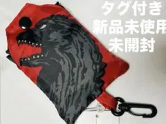 限定 タグつき　GODZILLA ゴジラ レッド 赤 ポーチ付き エコバッグ