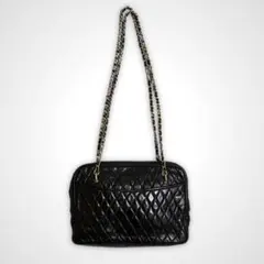 BALLY マトラッセ レザー キルティング チェーン ショルダーバッグ