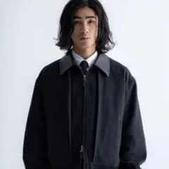 SINSS Tweed short blouson L