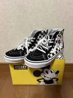 VANS Disney Mickey Mouse ハイカットスニーカー 21cm