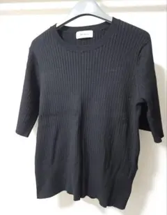 ミラオーウェン リブニット