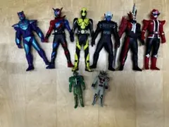 仮面ライダー ソフビ　8体セット