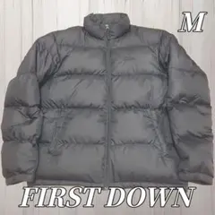 ✨美品✨FIRST DOWN ダウンジャケット ブラック