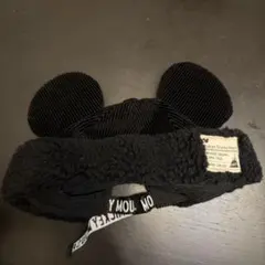 東京ディズニーリゾート 耳付き帽子 コーデュロイ生地 ボア素材