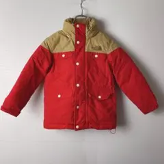 ぼ*ん様 ノースフェイス　キッズ　ダウンジャケット　アウター　110 古着