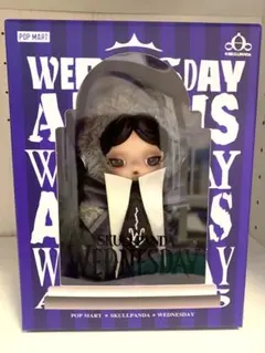 【新品】SKULLPANDA x WEDNESDAY スカルパンダ ウェンズ