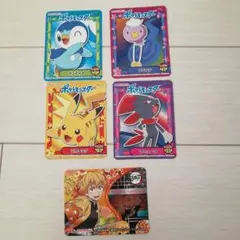 丸美屋 ポケモン 鬼滅 シール