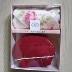 ローラアシュレイポーチミニタオルセット　新品未使用品　最終価格