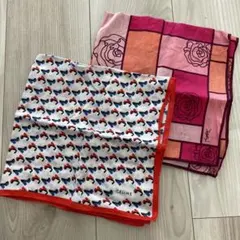 CÉLINE セリーヌ　YSL イヴ・サンローラン　ハンカチ　2枚セット