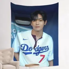 ☆ BTSタペストリー　MLB テヒョン V テテ ☆